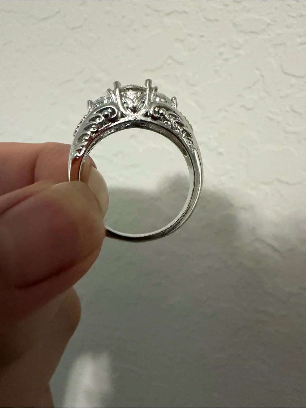 Moissanite Ring